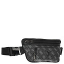 Guess Milano Bumbag M - Gürteltasche M 23 cm (dark black) - Markenkoffer