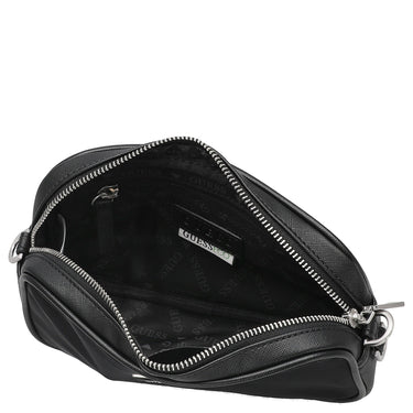 Guess Milano Camera Bag S - Umhängetasche 22 cm (black) - Markenkoffer
