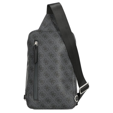 Guess Milano - Umhängetasche 33 cm (black/lime) - Markenkoffer