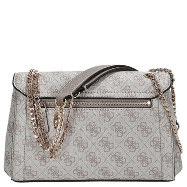Guess Noelle II Convertible Xbody Flap - Umhängetasche 24 cm (dark taupe logo) - Ansicht 4