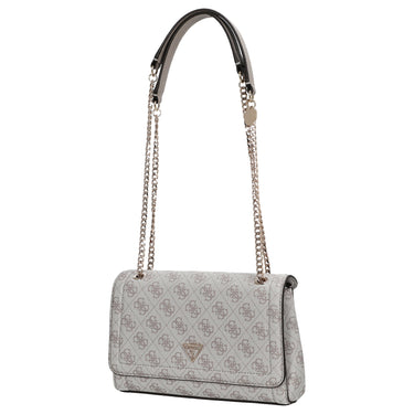 Guess Noelle II Convertible Xbody Flap - Umhängetasche 24 cm (dark taupe logo) - Ansicht 6