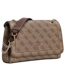 Guess Noelle II Convertible Xbody Flap - Umhängetasche 24 cm (latte logo/brown) - Ansicht 5
