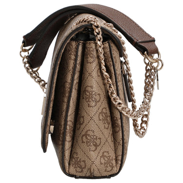 Guess Noelle II Convertible Xbody Flap - Umhängetasche 24 cm (latte logo/brown) - Ansicht 3
