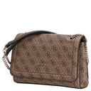 Guess Noelle II Convertible Xbody Flap - Umhängetasche 24 cm (latte logo/brown) - Ansicht 2