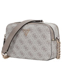 Guess Noelle II Crossbody - Umhängetasche 20 cm (dark taupe logo) - Markenkoffer
