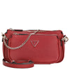 Guess Noelle II DBL Pouch - Bolso bandolera 24 cm (garnet)