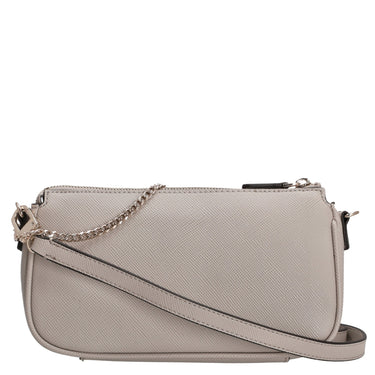 Guess Noelle II DBL Pouch - Umhängetasche 24 cm (taupe) - Markenkoffer
