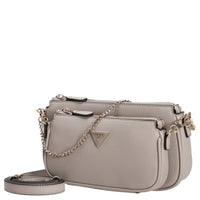 Guess Noelle II DBL Pouch - Umhängetasche 24 cm (taupe) - Markenkoffer