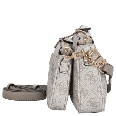 Guess Noelle II DBL - Umhängetasche 24 cm (dark taupe logo) - Ansicht 3