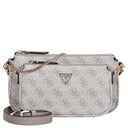 Guess Noelle II DBL - Umhängetasche 24 cm (dark taupe logo)