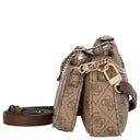 Guess Noelle II DBL - Umhängetasche 24 cm (latte logo/brown) - Ansicht 3