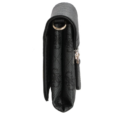 Guess Noelle II Xbody - Clutch 21 cm (coal logo) - Markenkoffer