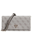 Guess Noelle II Xbody - Clutch 21 cm (dark taupe logo) - Markenkoffer