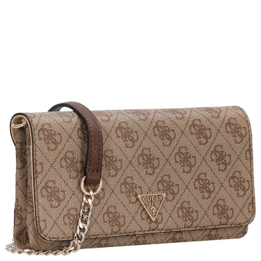 Guess Noelle II Xbody - Clutch 21 cm (latte logo/brown) - Markenkoffer