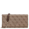 Guess Noelle II Xbody - Clutch 21 cm (latte logo/brown) - Markenkoffer