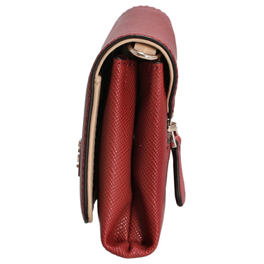 Guess Noelle II Xbody Flap - Umhängetasche 21 cm (garmet) - Markenkoffer