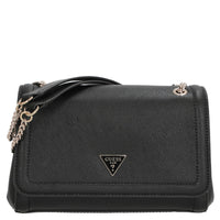 Guess Noelle II Xbody Flap - Umhängetasche 24 cm (black) - Markenkoffer