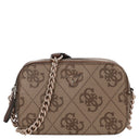 Guess Noelle ll Crossbody - Umhängetasche (latte logo/brown) - Markenkoffer