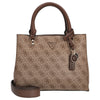 Guess Noelle ll - Bolso de mano (latte logo/brown)