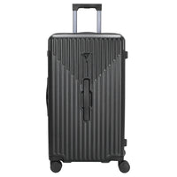 Guess Olbia Shell Trunk - 4 - Rollen - Trolley 73 cm (black) - Markenkoffer