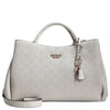 Guess Phoebe - Bolso de mano 33 cm (logo off white)