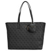 Guess Power Play II Large Tech Tote - Shopper 39 cm (color carbón con logo)