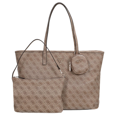 Guess Power Play II Large Tech Tote - Shopper 39 cm (latte logo) - Markenkoffer
