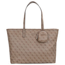 Guess Power Play II Large Tech Tote - Shopper 39 cm (latte logo) - Markenkoffer