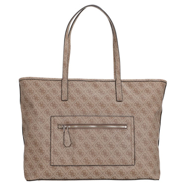Guess Power Play II Large Tech Tote - Shopper 39 cm (latte logo) - Markenkoffer