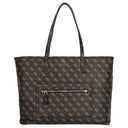 Guess Power Play II Tech Tote - Shopper L mit herausnehmbarer Pouch 39 cm (brown logo) - Markenkoffer