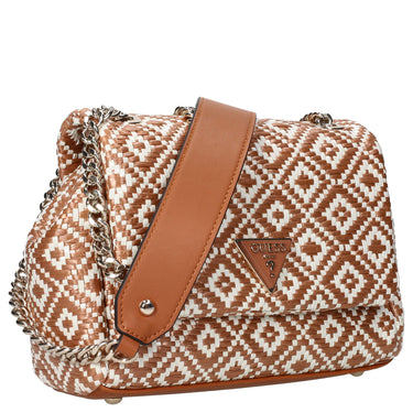 Guess Rianee Crossbody - Umhängetasche 21 cm (cognac) - Markenkoffer