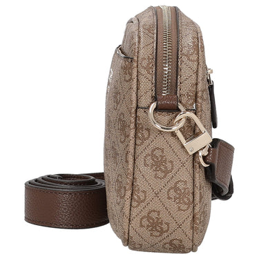 Guess Vikky II - Umhängetasche 20 cm (latte logo/brown) - Markenkoffer