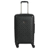 Guess Wilder 22 IN - Trolley mediano con 4 ruedas 64 cm ampliable (Color: black)