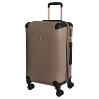 Guess Wilder 22 IN - 4 - Rollen - Trolley M 64 cm erw. (dark taupe logo) - Markenkoffer