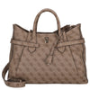 Guess Yesba Girlfriend - Bolso de mano (logo color latte)