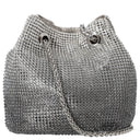 Guess Zalina - Beuteltasche 15 cm (silver) - Markenkoffer