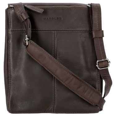 Harolds Campo Messengerbag upend / Umhängetasche M 25 cm (brown) - Markenkoffer
