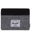 Herschel Charlie - Tarjetero 4cc 10 cm RFID (color: raven crosshatch)
