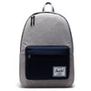 Herschel Classic XL 30 - Mochila 47 cm (gris claro cruzado/peacoat)