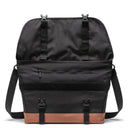 Herschel Cove Messenger - Umhängetasche 16" 50 cm (black/saddle brown) - Ansicht 4