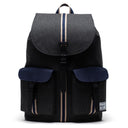 Herschel Dawson 20.5 - Rucksack 42.5 cm (black crosshatch/peacoat) - Markenkoffer