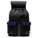 Herschel Dawson 20.5 - Rucksack 42.5 cm (black crosshatch/peacoat) - Markenkoffer