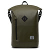 Herschel Roll Top - Mochila 15" 46 cm (color: verde hiedra)
