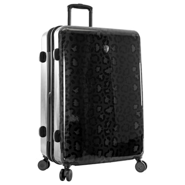 Heys Black Leopard - 4 - Rollen - Trolley L 76 cm erw. (black leopard) - Markenkoffer
