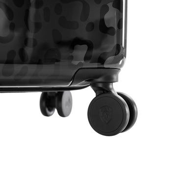 Heys Black Leopard - 4 - Rollen - Trolley L 76 cm erw. (black leopard) - Markenkoffer