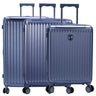 Heys Luxe - 4 - Rollen - Trolley Set 3tlg. L/M/S erw. (navy) - Markenkoffer