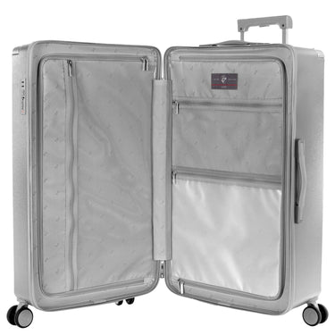 Heys Luxe Trunk - 4-Rollen-Trolley 76 cm erw. (silver) - Ansicht 5