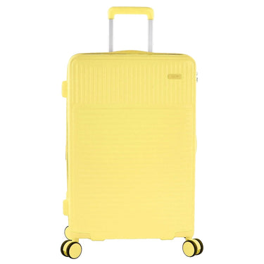 Heys Pastel - 4 - Rollen - Trolley M 66 cm erw. (gelb) - Markenkoffer