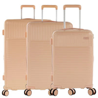 Heys Pastel - 4-Rollen-Trolley Set 3tlg. erw. (nude)
