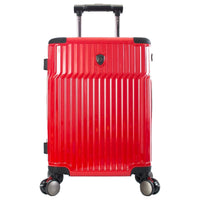 Heys Tekno - 4-Rollen-Kabinentrolley S 15.6" 53 cm USB (red)